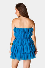 Load image into Gallery viewer, Powder Puff Strapless Dress