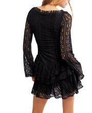 Load image into Gallery viewer, Tabby Lace Mini Dress