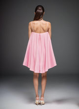 Load image into Gallery viewer, Floral Embellished Trapeze Dress