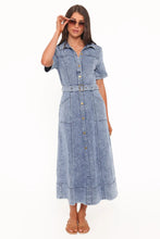 Load image into Gallery viewer, Tamara Denim Maxi Dress