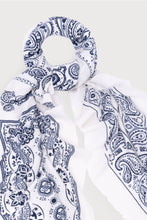 Load image into Gallery viewer, Paisley Print Oversized Square Scarf

