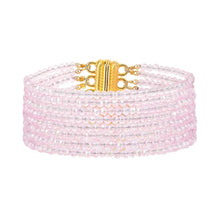 Load image into Gallery viewer, Meghan Crystal Multi Strand Bracelet
