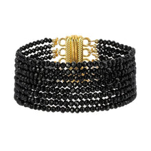 Load image into Gallery viewer, Meghan Crystal Multi Strand Bracelet
