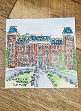 Load image into Gallery viewer, 4x4 Framed Watercolor College Prints
