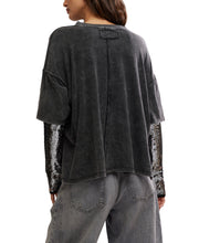 Load image into Gallery viewer, Nellie Sequin Twofer Top
