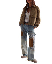Load image into Gallery viewer, Popular Demand Patched Denim
