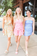 Load image into Gallery viewer, Strapless Floral Dress

