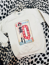 Load image into Gallery viewer, Queen of Hearts Sweatshirt
