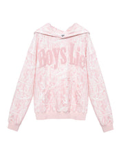 Load image into Gallery viewer, Boys Lie Pink Manhunt Racer Hoodie
