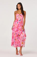 Load image into Gallery viewer, Bailey Floral Pleated Maxi Dress
