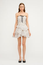 Load image into Gallery viewer, Belle Polka Dot Mini Dress

