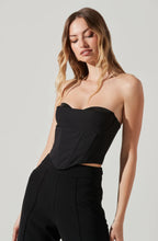 Load image into Gallery viewer, Rhinestone Corset Top
