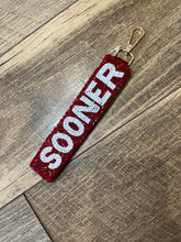 Load image into Gallery viewer, Beaded Game Day Wristlet Strap
