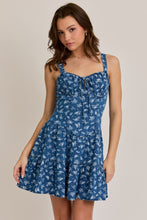 Load image into Gallery viewer, Denim Corset Dress
