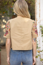 Load image into Gallery viewer, Embroidered Boho Short Sleeve Jacket

