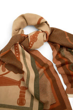 Load image into Gallery viewer, Equestrian Reversible Scarf

