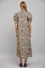 Load image into Gallery viewer, Animal Print Button Down Maxi
