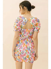 Load image into Gallery viewer, Floral Ruched Dress
