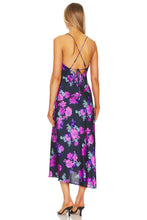 Load image into Gallery viewer, Purple Floral Maxi Dress

