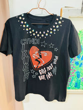 Load image into Gallery viewer, Vintage Tee with Jeweled Collar
