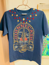 Load image into Gallery viewer, Vintage Tee with Jeweled Collar
