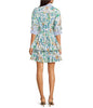 Paisley Print Tiered Dress