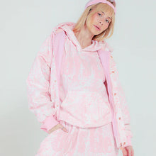 Load image into Gallery viewer, Boys Lie Pink Manhunt Racer Hoodie
