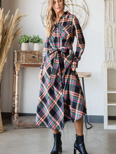 Load image into Gallery viewer, Plaid Maxi Dress
