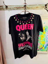 Load image into Gallery viewer, Vintage Tee with Jeweled Collar
