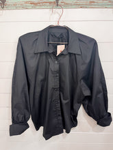 Load image into Gallery viewer, Racey Black Button Down Shirt
