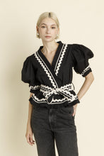 Load image into Gallery viewer, Ric Rac Peplum Top
