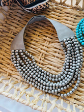Load image into Gallery viewer, Beaded Multi Strand Necklace
