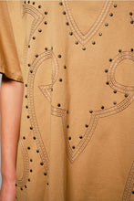 Load image into Gallery viewer, Studded Western Mini Dress
