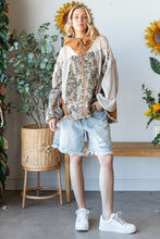 Load image into Gallery viewer, Tapestry and Lace Hoodie

