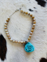 Load image into Gallery viewer, Rose Beaded Necklace
