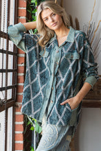 Load image into Gallery viewer, Washed Lace Button Down
