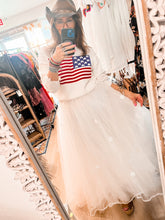 Load image into Gallery viewer, Vintage Wedding Dress Skirt
