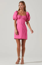 Load image into Gallery viewer, Kelilah Puff Sleeve Dress
