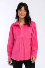 Load image into Gallery viewer, Pink Corduroy Shacket
