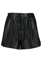 Load image into Gallery viewer, Black Vegan Leather Short

