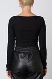 Load image into Gallery viewer, Ribbed Long Sleeve Top
