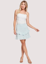 Load image into Gallery viewer, Blissful Blues Mini Skirt
