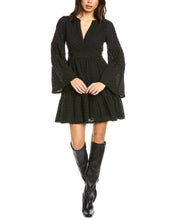 Load image into Gallery viewer, Eyelet Boho Mini Dress

