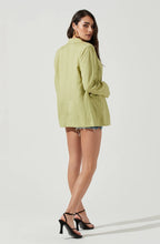Load image into Gallery viewer, Oversized Linen Blazer
