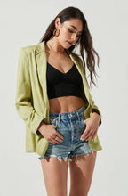 Load image into Gallery viewer, Oversized Linen Blazer
