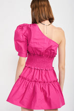 Load image into Gallery viewer, Celia One Shoulder Dress
