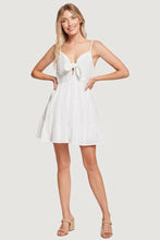 Load image into Gallery viewer, Day Trip Tie Front Dress
