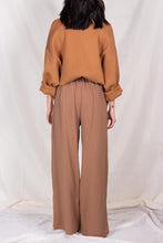 Load image into Gallery viewer, Mocha Tie Waist Pant

