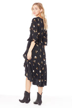 Load image into Gallery viewer, SALE - 3/4 Sleeve Wrap Dress
