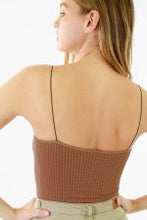 Load image into Gallery viewer, Waffle Crop Cami
